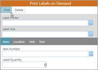 PrintLabelsOnDemand smaller Web Based WMS