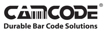 Camcode Barcode Labels